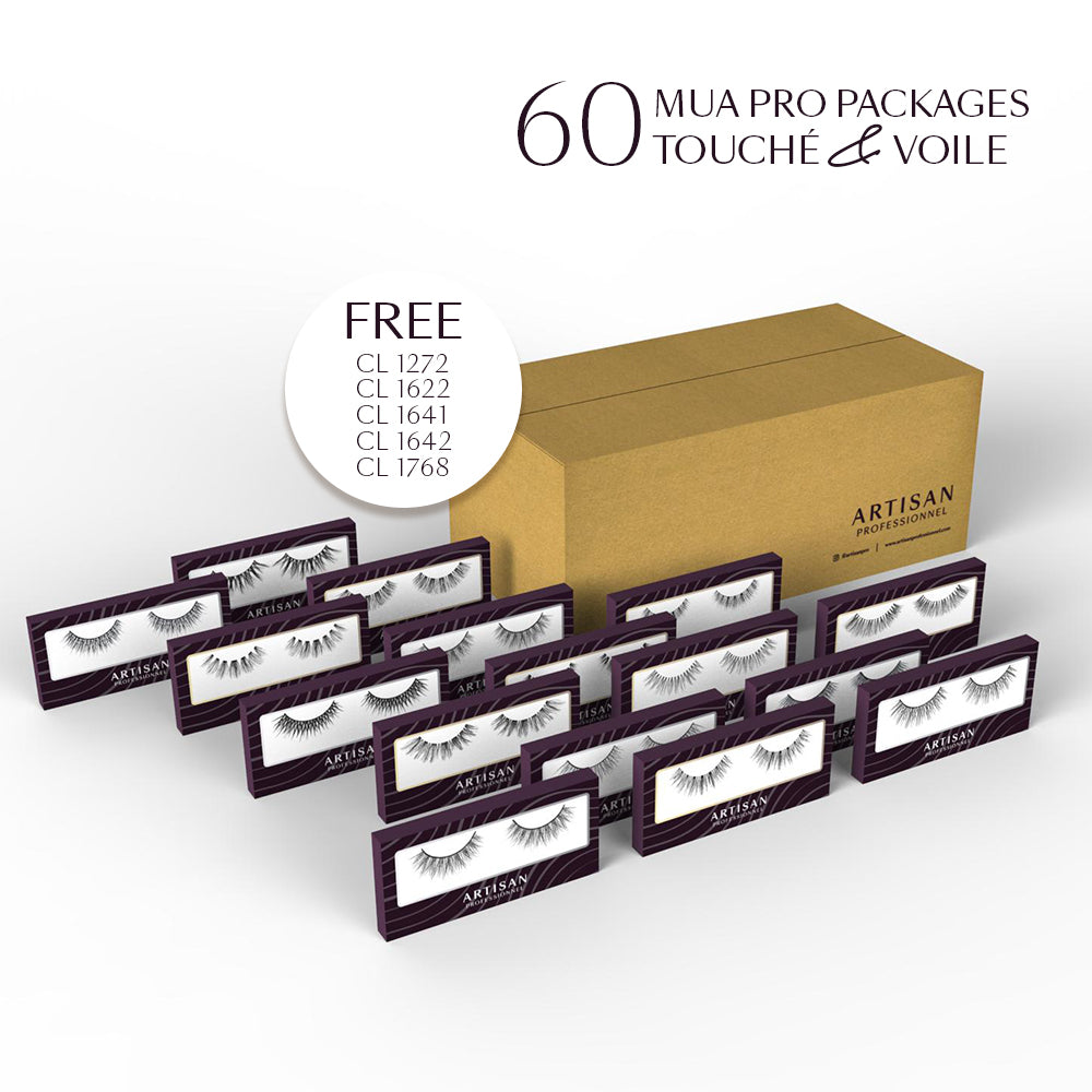 MUA PRO PACKAGES (Artisan Touche & Voile) - False Eyelashes by Artisan Professionnel